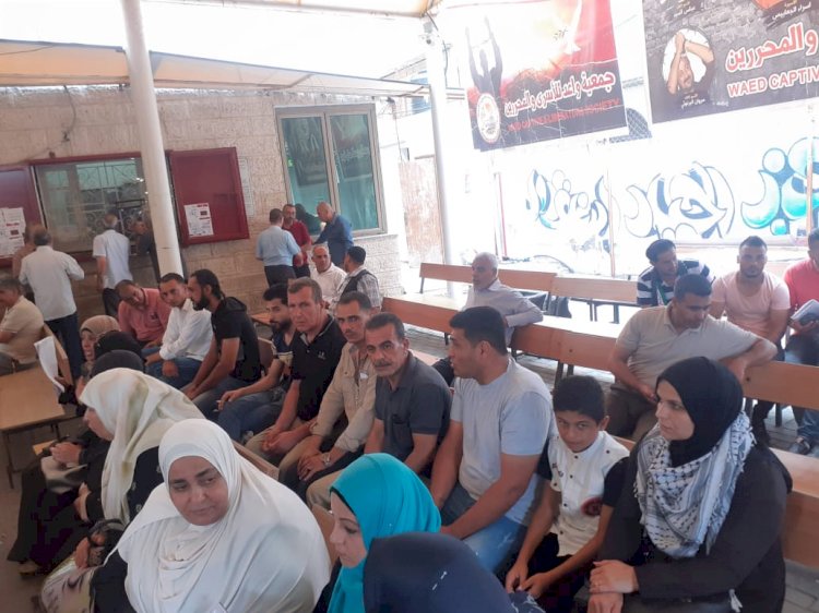 حركة فتح ساحة غزة تشارك ذوي الأسرى الاعتصام الأسبوعي امام مقر الصليب الأحمر 