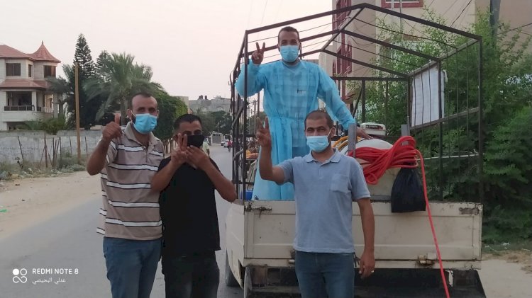 تعقيم في محافظة الوسطى