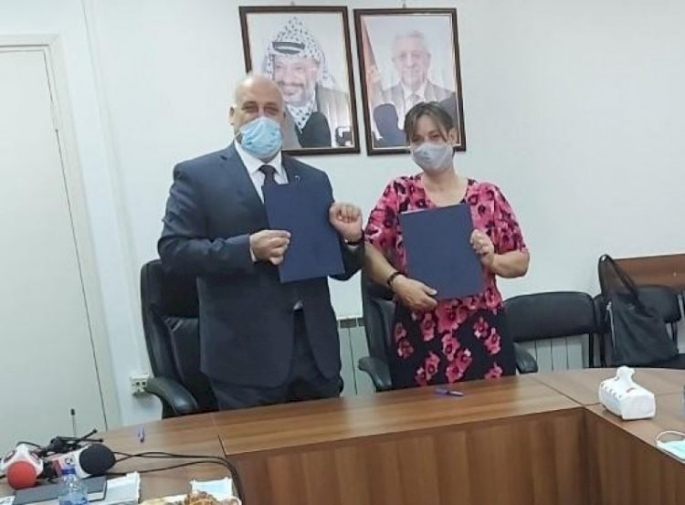 توقيع اتفاقية بـ 575 ألف دولار لدعم المنشآت المتضررة في الضفة وغزة