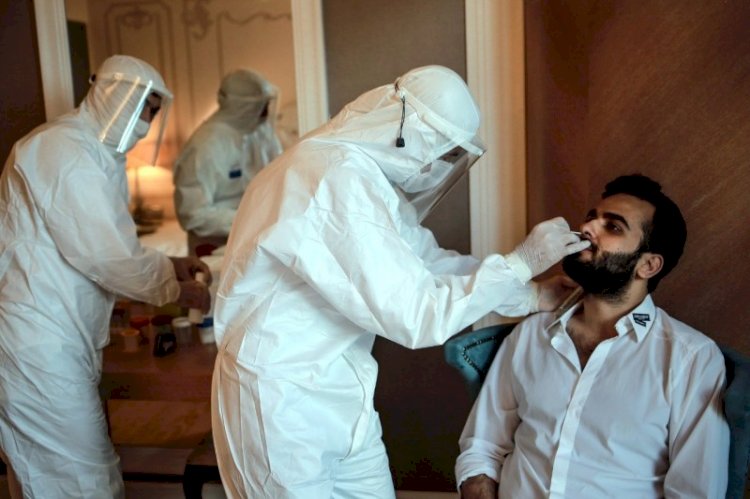 سحب عينة كورونا 