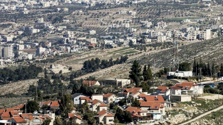 بناء مستوطنات في الضفة الغربية