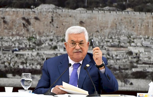 الرئيس الفسلطيني محمود عباس أبومازن