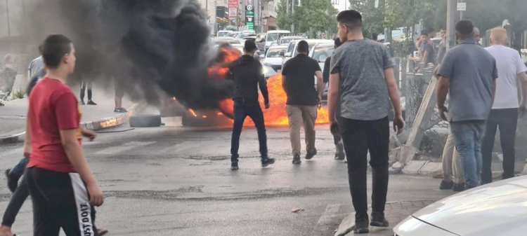 مخيم الأمعري: تظاهرات لكوادر فتح ضد الأجهزة الأمنية ورفضاَ للاعتقال السياسي