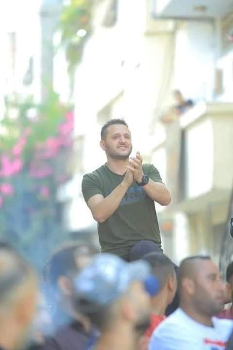 الشهيد حاتم أبورزق الذي قتل صباح اليوم على أيدي قوات أمن السلطة في نابلس 