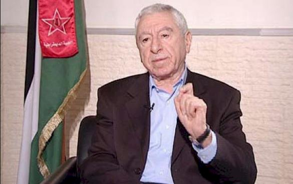 نايف حواتمة الأمين العام للجبهة الديمقراطية لتحرير فلسطين