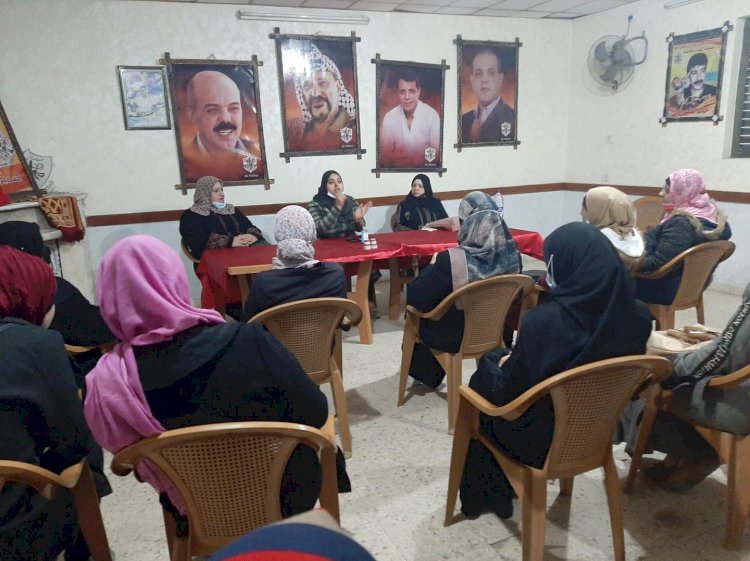 لقاء تثقيفي بعنوان "مناهضة العنف ضد المرأة"