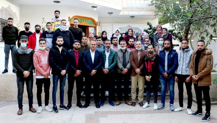 الشبيبة الفتحاوية بمحافظة رفح تنظم لقاء تدريبي