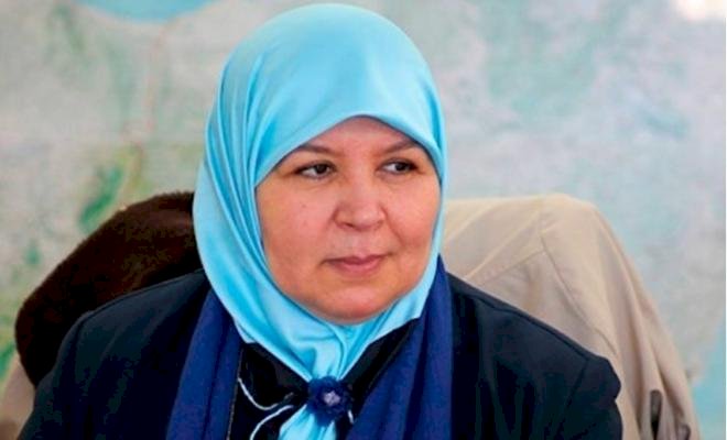 النائبة في البرلمان التونسي محرزية العبيدي 