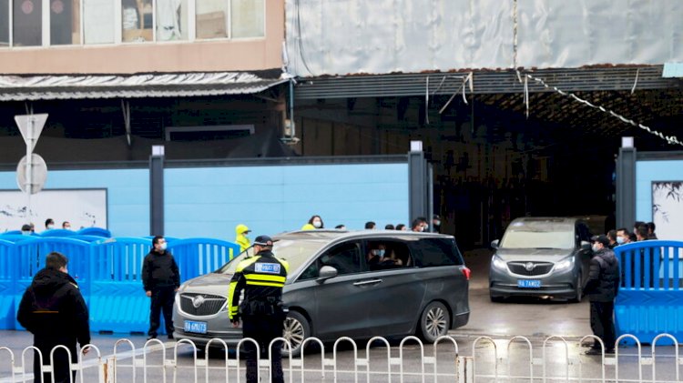 وفد من منظمة الصحة يزور سوق ووهان في الصين 