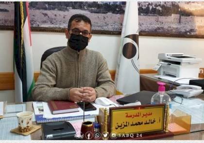 نقيب المعلمين في غزة خالد المزين