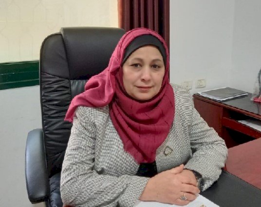 د. سائدة البنا أمين سر لجنة شؤون المرأة ساحة غزة