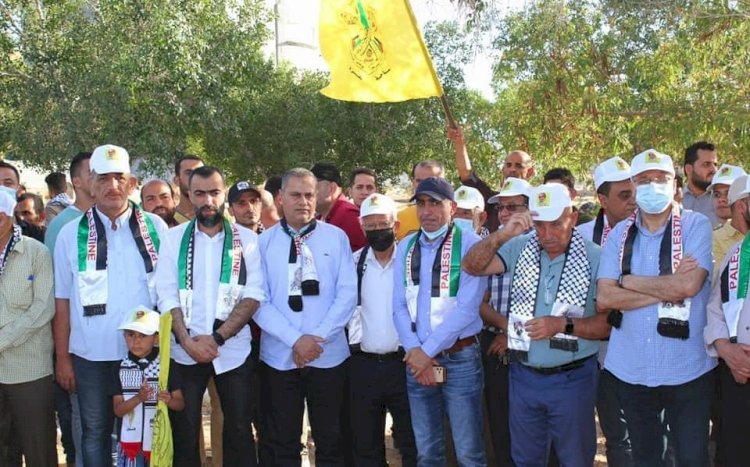 رفح:حركة فتح تحيي الذكرى الثامنة لرحيل القائد المفكر أبو علي شاهين