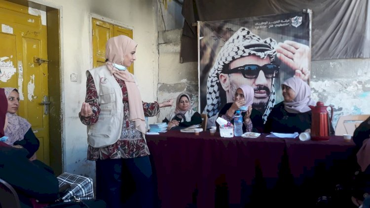 مجلس المرأة  محافظة غزة ينظم لقاءً توعوياً بعنوان "أهمية لقاح كورونا"