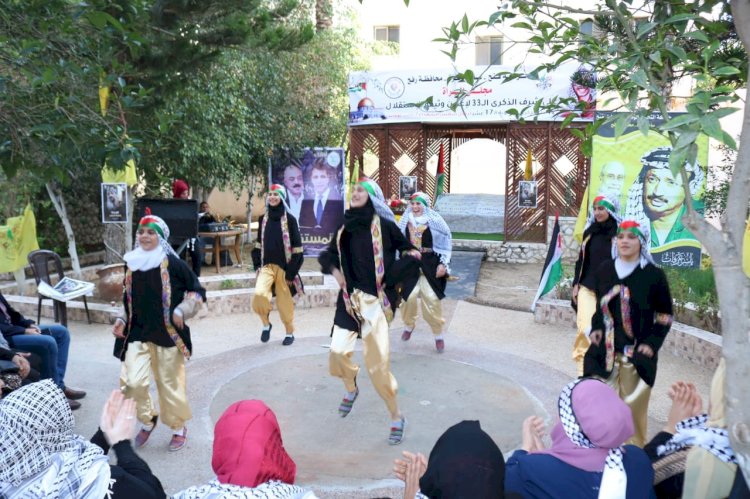 رفح: نفذ مجلس المرأة بمحافظة رفح  فعاليةً إحياء ذكرى الراحل أبو عمار وذكرى إعلان الاستقلال الثالث والثلاثين، تأكيداً على الثوابت الوطنية.