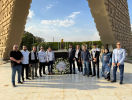 تيار الإصلاح يضع إكليلا من الزهور على ضريح الجندي المجهول في ذكرى انتصارات أكتوبر
