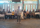 كوادر تيار الإصلاح الديمقراطي في حركة فتح يشاركون في الوقفة التضامنية للأسرى في سجون الاحتلال