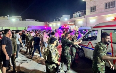 114 قتيل على الأقلّ في حريق بقاعة للأعراس في شمال العراق