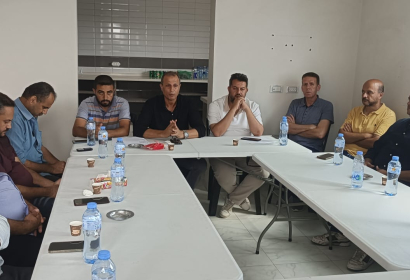 تيار الإصلاح الديمقراطي بحركة فتح في المحافظة الوسطى يعقد لقاءً نخبويًا مع عدد من  الإعلاميين والمؤثرين