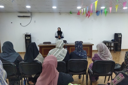 مجلس المرأة في حركة فتح بمحافظة الوسطى ينفذ لقاءً توعوياً بعنوان"أمراض الصيف وكيفية الوقاية منها"