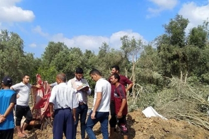 إحصائية لخسائر "الزراعة" جراء العدوان على غزة