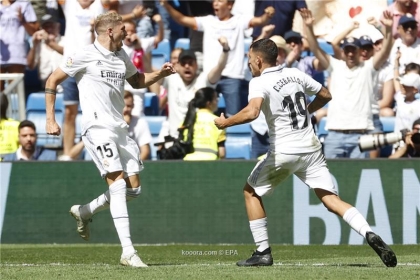 ريال مدريد في صدارة الدوري الأسباني بعد فوزه على مايوركا برباعية مقابل هدف