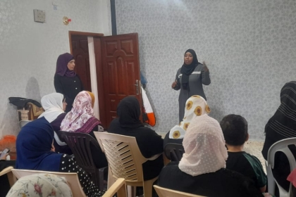 ضمن فعاليات أكتوبر الوردي.. مجلس المرأة ينفذ لقاءً توعوياً بعنوان "سرطان الثدي الأعراض والأسباب" بمحافظة رفح