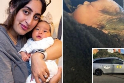 أم فى بريطانيا تدفع مصاريف الولادة في التاكسي