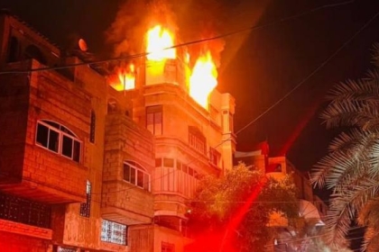 الداخلية بغزة تنشر نتائج التحقيقات الأولية في سبب اندلاع الحريق في شقة بجباليا