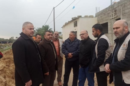 التنمية بغزة تُقدّم مساعدات عاجلة للمتضررين من المنخفض الجوي