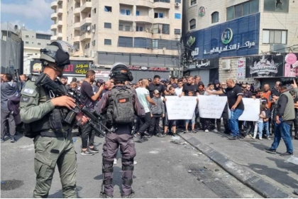 بلدة جبل المكبر تبدأ العصيان المدني والإضراب الشامل ضد سياسة هدم المنازل