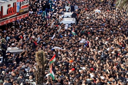 الإضراب الشامل يَعم فلسطين حدادا على مجزرة نابلس