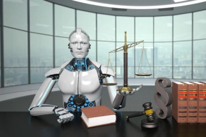 تفاصيل مقاضاة أول روبوت محامٍ في العالم