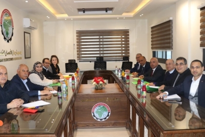 اتحاد المقاولين يبحث مع مملثي صندوق النقد الدولي  آليات دعم قطاع المقاولات بغزة