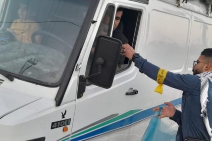 الشبيبة الفتحاوية بمحافظة خانيونس توزع الماء والتمر على الصائمين