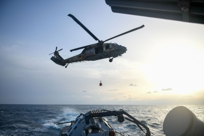 اختتام المناورة البحرية الدولية "نوبل دينا" بمشاركة سفينة الصواريخ ساعر 6