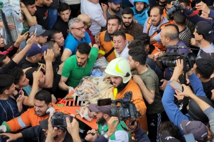 شهداء وإصابات بينهم قيادي بارز في سرايا القدس باستهداف الاحتلال شقة سكنية وسط غزة