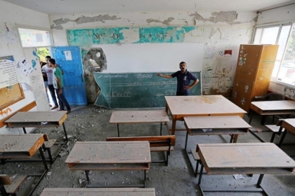 تعليم غزة تعلن حصيلة الشهداء من الطلبة والأضرار المادية بالعدوان الأخير