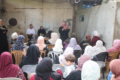 بالصور: مجلس المرأة بحركة فتح في محافظة غزة ينظم لقاء بعنوان "القدرات الذاتية للمرأة التنظيمية"