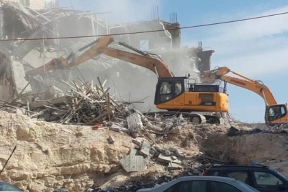 سلطات الاحتلال هدمت وصادرت 33 مبنى فلسطينيًا خلال أسبوعين