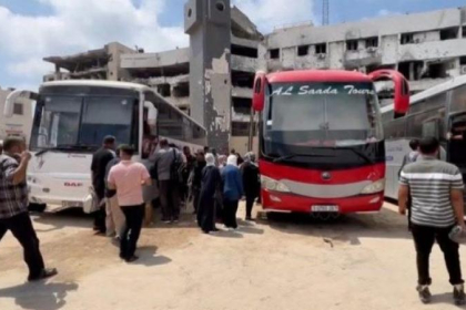 شركات الباصات في قطاع غزة تعلن توقف نقل الموظفين