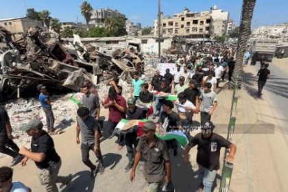 شهيد في غارة من مسيرة اسرائيلية بمنطقة المواصي جنوبي قطاع غزة