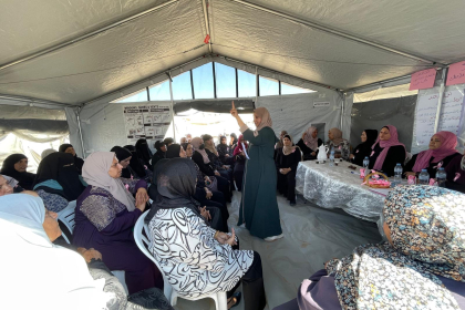 مجلس المرأة في تيار الإصلاح الديمقراطي بساحة غزة ينظم لقاءً توعوياً بعنوان «أنتِ الأمل والمستقبل.. كوني قوية»