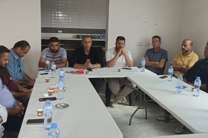 تيار الإصلاح الديمقراطي بحركة فتح في المحافظة الوسطى يعقد لقاءً نخبويًا مع عدد من  الإعلاميين والمؤثرين