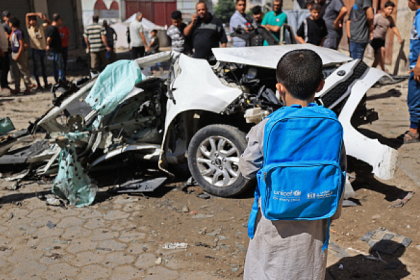 6 شهداء بينهم امرأة بقطاع غزة: شهيدان بقصف مركبة في خانيونس