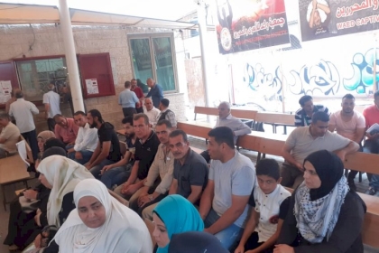 حركة فتح محافظة غزة تشارك في الوقفة التضامنية مع الأسرى في سجون الاحتلال