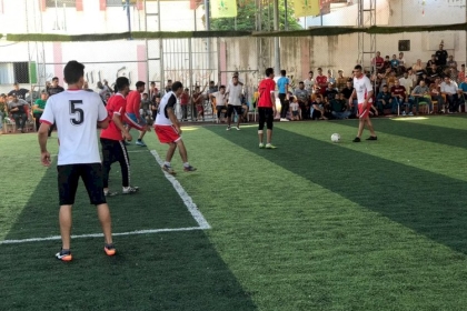 مجلس الشباب الفلسطيني  يستكمل بطولة الشهيد رائد الكرمي لكرة القدم في محافظة رفح