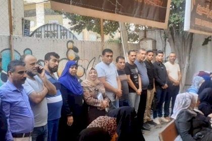 تيار الاصلاح الديمقراطي يشارك في الوقفة التضامنية مع الأسرى