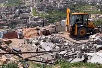 الاحتلال يهدم بركسًا لتربية الأغنام في بيت لحم