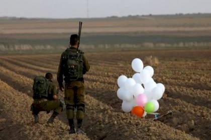 إطلاق دفعة بالونات مفخخة من غزة تجاه البلدات الإسرائيلية