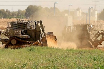 توغل محدود لآليات الاحتلال شرق غزة